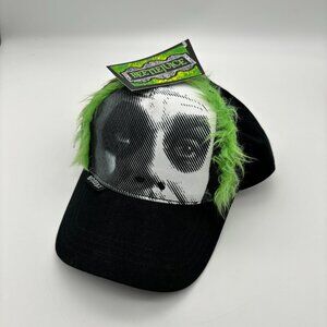 Beetle Juice Boys Character Baseball Adjustable Snapback Hat, Youth One Size NWT